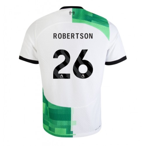 Fotballdrakt Herre Liverpool Andrew Robertson #26 Bortedrakt 2023-24 Kortermet